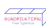 Quadrilateral – Free Font