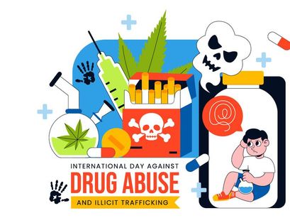 10 Drug Abuse And Illicit Trafficking Illustration
