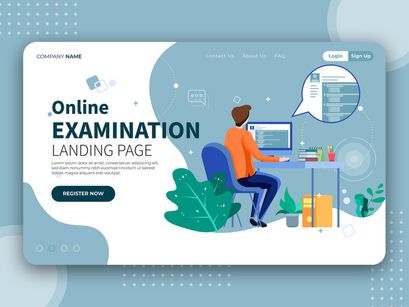 [Vol. 15] Online Learning - Landing Page Illustration