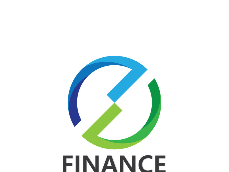 Business finance logo vector template