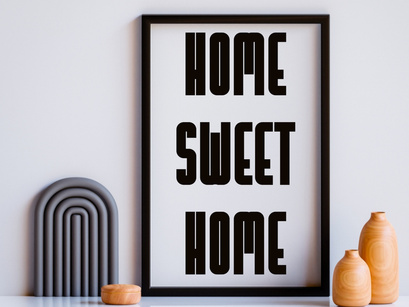 Summer Camping - Modern Vintage Font