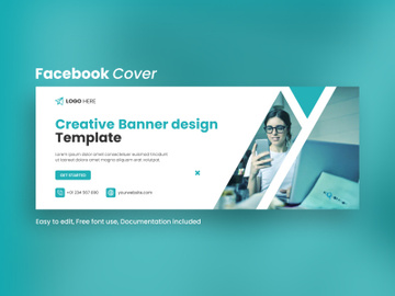 Creative Facebook Banner Template preview picture