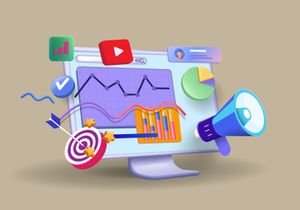 3D Seo Marketing UI Kit Illustration