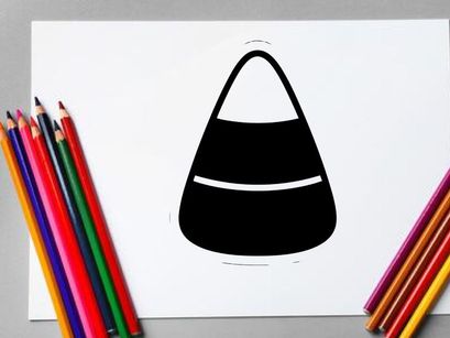 Stylized black and white handbag icon for fashion or shopping themes