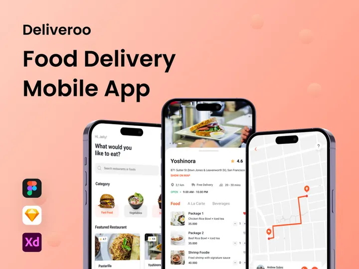 Deliveroo - Food Delivery Mobile App