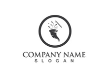 magic hat logo vector icon