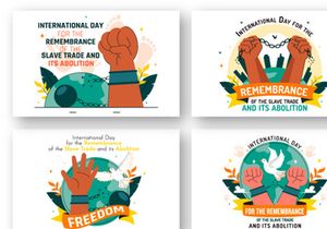 10 Day of the Slave Trade and Abolition Illustration