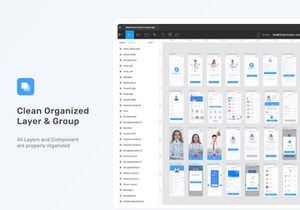 HealthCare - Doctor Consultation Mobile App UI KIT
