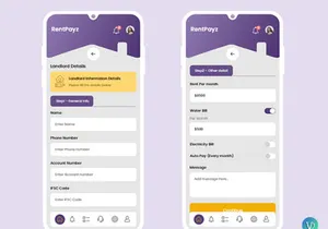 Pay House Rent Online Mobile App UI Kit