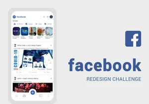 Facebook Redesign Attempt