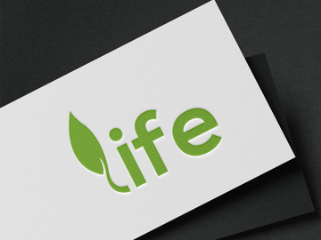 Life And Nature Logo Design Template preview picture