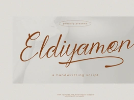 Eldiyamor | Handwritting Script preview picture