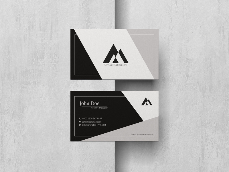 Creative Minimal Business card