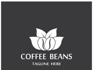 Premium coffee bean logo design. preview picture