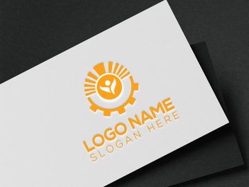Technology Logo Design Template preview picture