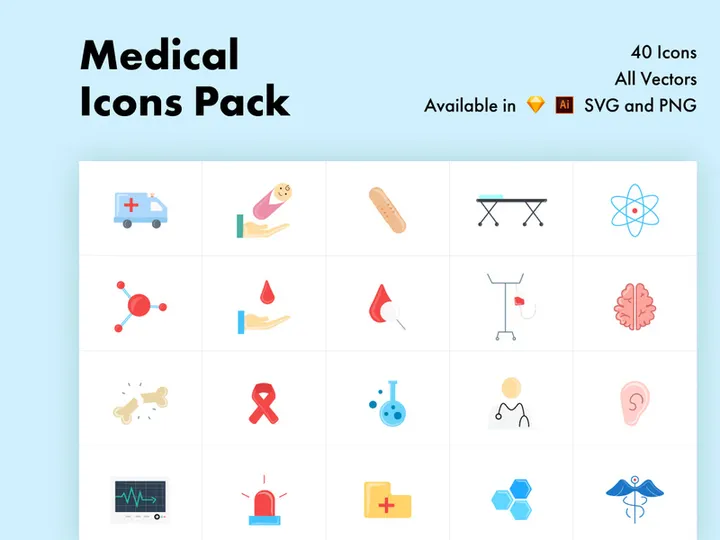 Medical Color Icons