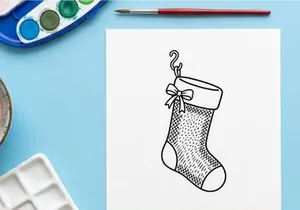 Holiday celebration with festive decorations