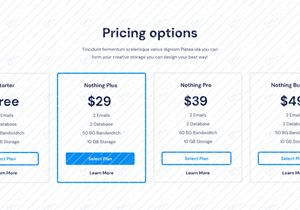 Pricing Web UI KIT
