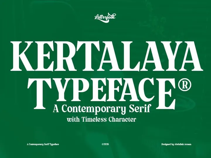 Kertalaya Serif