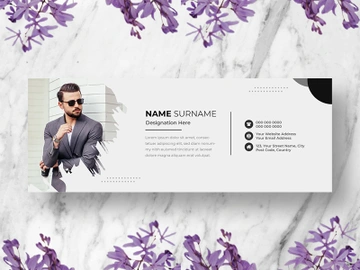 Corporate Email Signature Template Ver-10 preview picture