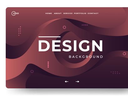 Minimalist Abstract Liquid Background