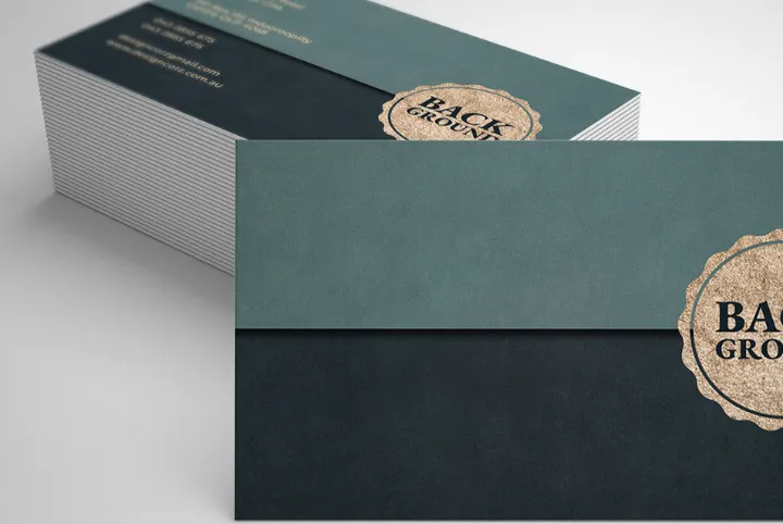 4 Free Business Card Mockups | PSD