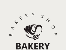 Bread Vintage style Logo Design Vector, label product Bake shop Homemade template