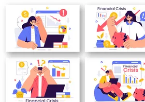 9 Financial Crisis Illustration