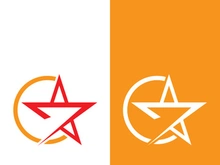 Star icon template vector illustration design