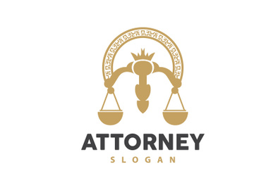 Lawyer Logo, Law Court Simple Design preview picture