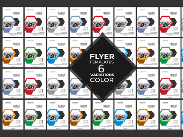 Flyer Template Bundle variation Business preview picture