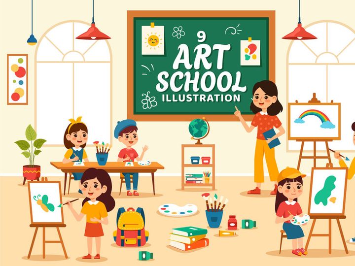 9 Art School of Painting Illustration