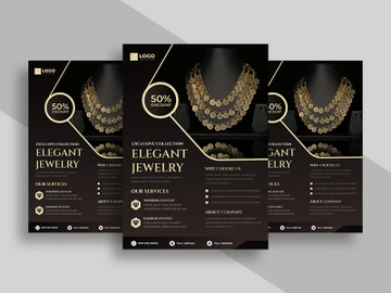 Jewelry Sale Flyer Template Ver-4 preview picture