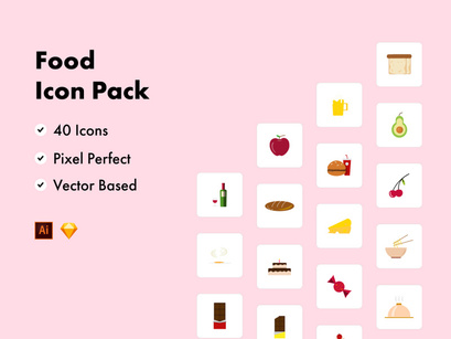 Food Color Icons