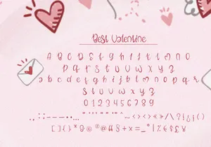 Best Valentine - Handwritten Font
