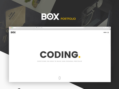 Box Portfolio - Free HTML template