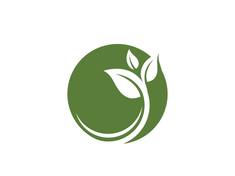 Eco green icon illustration design template