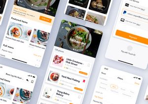 Food Delivery mobile app UI Kit