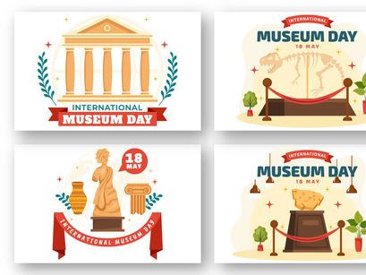 12 International Museum Day Illustration