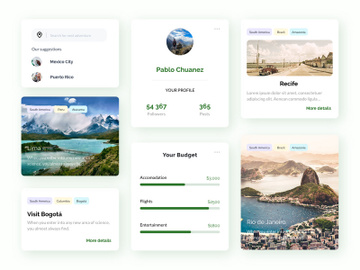 Travel Elements UI preview picture