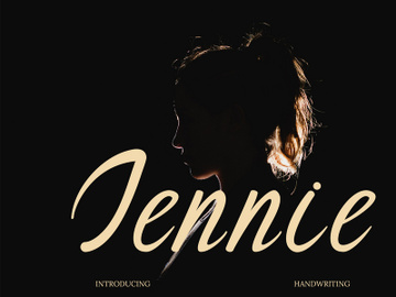 Jennie Modern Handwritten Font preview picture
