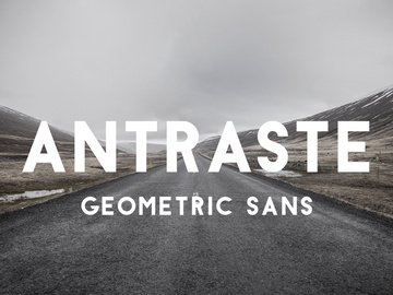 Antraste font preview picture