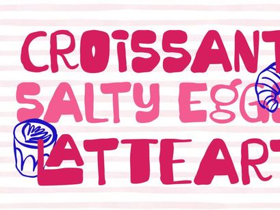 Angellin Freaky - A Ugly Playful Font