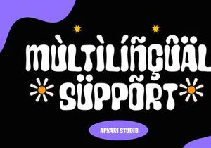 Black Name - Playful Fun Display Font