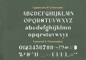 Milestone Modern Classic Font