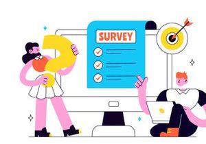 10 Survey Vector Illustration
