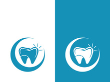 Dental logo template vector illustration icon design