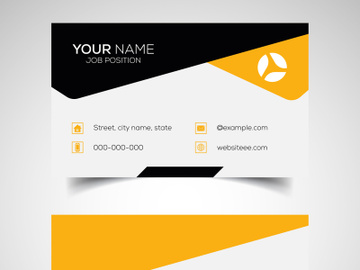 10 Double-sided creative and modern business card template. Vector illustration preview picture