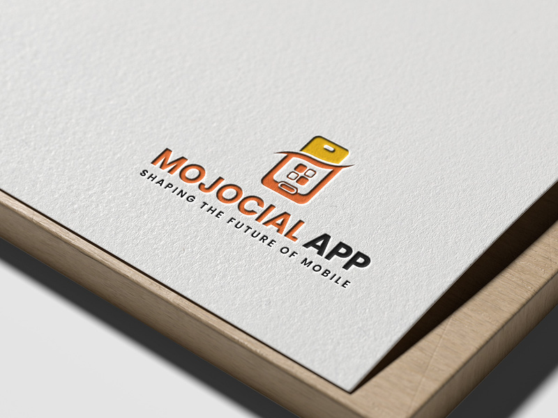 Mojocial App Logo Design