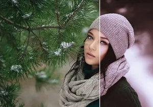 Moody Dark Blue - Color Grading Effect in Photoshop